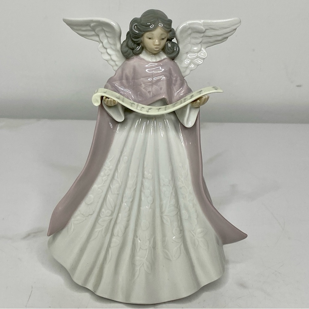 Lladro Angel Pink Tree Topper #5831